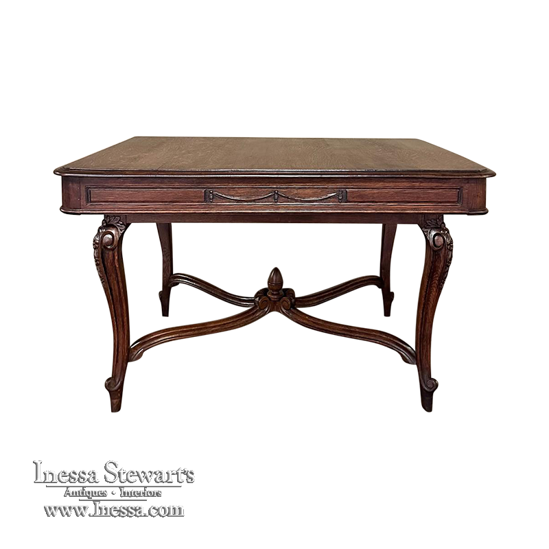 Antique French Louis XVI Desk ~ Library Table ~ Dining Table