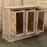 Antique Rustic Pine Bin Style Store Counter in Stripped Pine