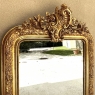 Antique French Louis XV Gilded Wall Mirror
