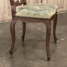 Set of 6 Antique Louis XV Dining Chairs with Needlepoint