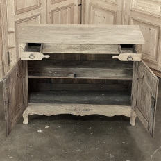 18th Century Country French Vintner's Buffet in Stripped Oak