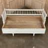 19th Century Swedish Neoclassical Painted Bench ~ Trunk
