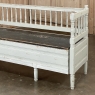 19th Century Swedish Neoclassical Painted Bench ~ Trunk
