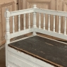 19th Century Swedish Neoclassical Painted Bench ~ Trunk
