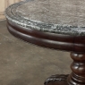19th Century French Napoleon III Period Mahogany Marble Top Center Table