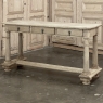 19th Century Rustic Neoclassical Sofa Table ~ Console in Stripped Oak