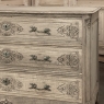 Antique Country French Commode ~ Chest of Drawers in Stripped Oak
