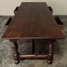 Antique Grand Country French Partner's Desk ~ Conference Table ~ Dining Table