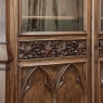 19th Century French Gothic Revival Walnut Bookcase ~ Bibliotheque