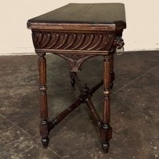 19th Century French Henri II Neoclassical Flip-Top Game Table ~ Console