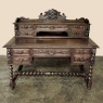 19th Century French Renaissance Wall Desk with Extending Writing Surface
