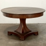 19th Century French Directoire Mahogany Center Table ~ Dining Table