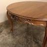 Antique French Walnut Louis XV Oval Table