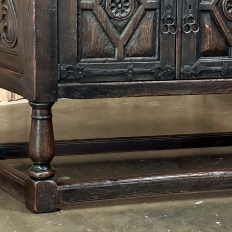 Antique Rustic Neogothic Credenza ~ Console ~ Sofa Table