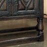 Antique Rustic Neogothic Credenza ~ Console ~ Sofa Table