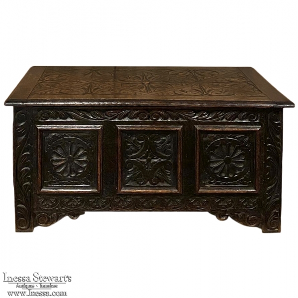 19th Century Country French Trunk from Brittany