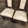 Set of Four 19th Century French Renaissance Upholstered Chairs