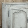 18th Century French Louis XV Painted Buffet with Serpentine Paneled Doors