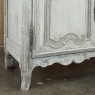 18th Century French Louis XV Painted Buffet with Serpentine Paneled Doors