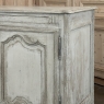 18th Century French Louis XV Painted Buffet with Serpentine Paneled Doors