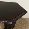 Antique French Louis XIV Walnut Hexagonal Center Table ~ End Table