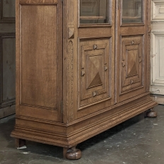 19th Century Flemish Neoclassical Bookcase