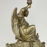 Pair 19th Century Bronze Candlesticks with Angels ~ Napoleon III Period