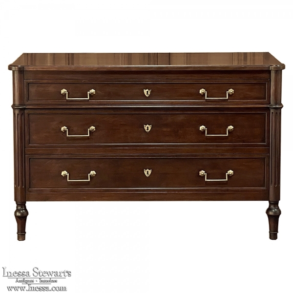 French Directoire Mahogany Commode