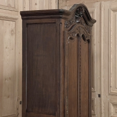 19th Century Country French Bonnetiere ~ Cabinet from Normandie