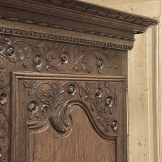 18th Century Country French Armoire from Normandie