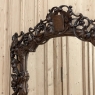 19th Century Hand-Carved Black Forest Wall Mirror