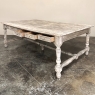 Antique French Rustic Neoclassical Executive Desk ~ Conference Table