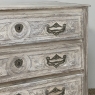 18th Century Country French Whitewashed Commode with Bronze Hardware
