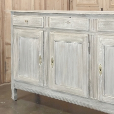 18th Century Country French Whitewashed Buffet ~ Enfilade