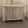 19th Century Country French Whitewashed Oak Buffet