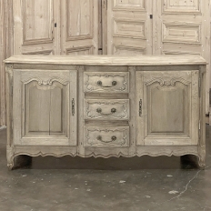 19th Century Country French Stripped Buffet ~ Credenza