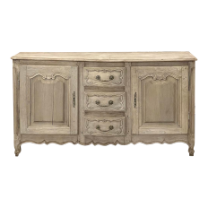 19th Century Country French Stripped Buffet ~ Credenza
