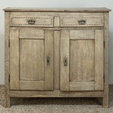 Rustic 19th Century French Louis Philippe Oak Buffet