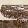 19th Century French Louis XIV Walnut Marble Top Console