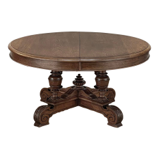 19th Century French Napoleon III Oval Coffee Table