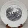 Set of Seven 19th Century Dutch Transferware Plates by P. Regout of Maastricht