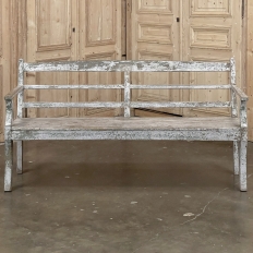 19th Century Swedish Painted Bench