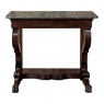 19th Century French Louis Philippe Period Mahogany Marble Top Console