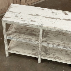 Antique Painted Tradesman Table ~ Sofa Table