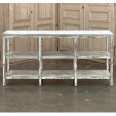 Antique Painted Tradesman Table ~ Sofa Table