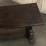 Antique Dutch Rustic Neoclassical Trestle Table