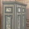 18th Century Italian Hand Painted Neoclassical Armoire