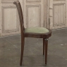 Antique French Neoclassical Mahogany Salon Chair