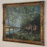 Antique Framed Oil Painting on Canvas by Konstanty Ryndziewicz