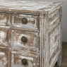 18th Century Country French Neoclassical Whitewashed Commode